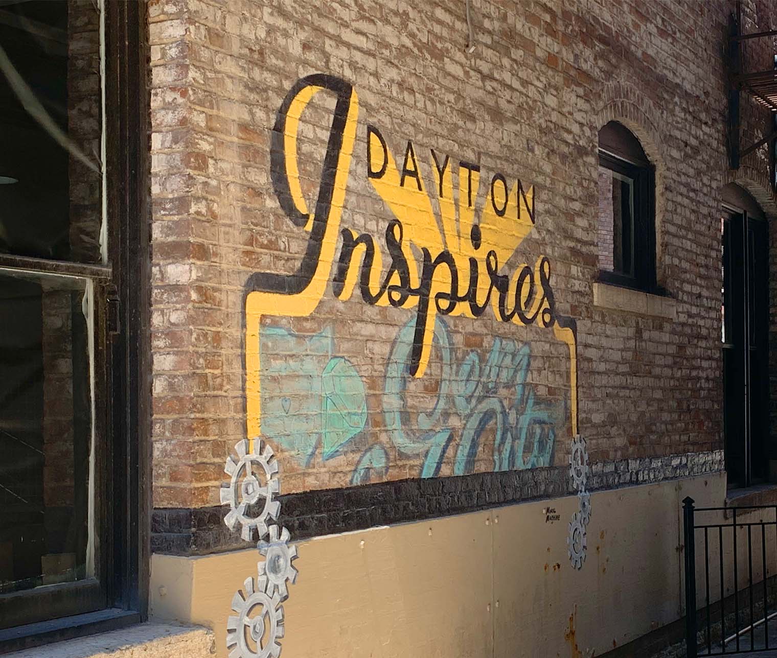 Dayton Inspires mural